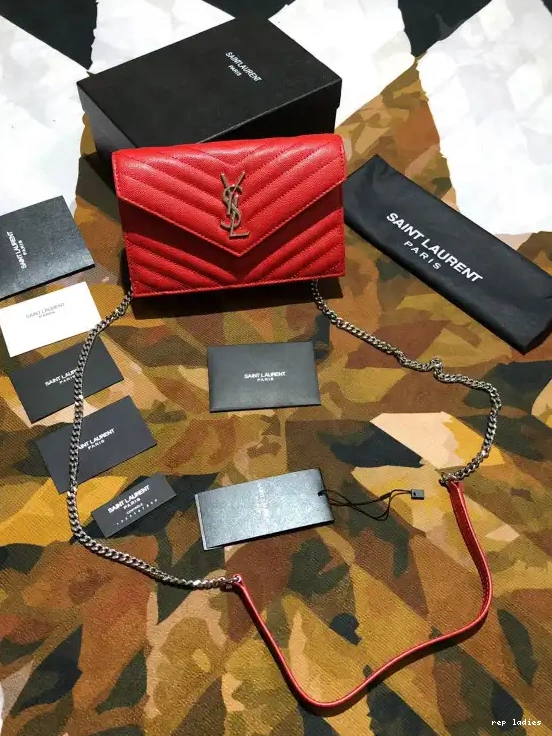Rep ladies REP CHAIN YSL WALLET MATELASSÉ CASSANDRE 0701